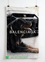 Balenciaga Throw Blankets